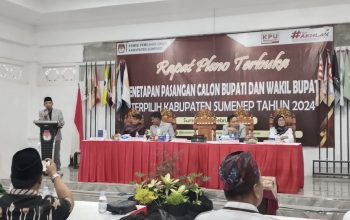 KPU Sumenep Tetapkan Pemenang Pilkada 2024